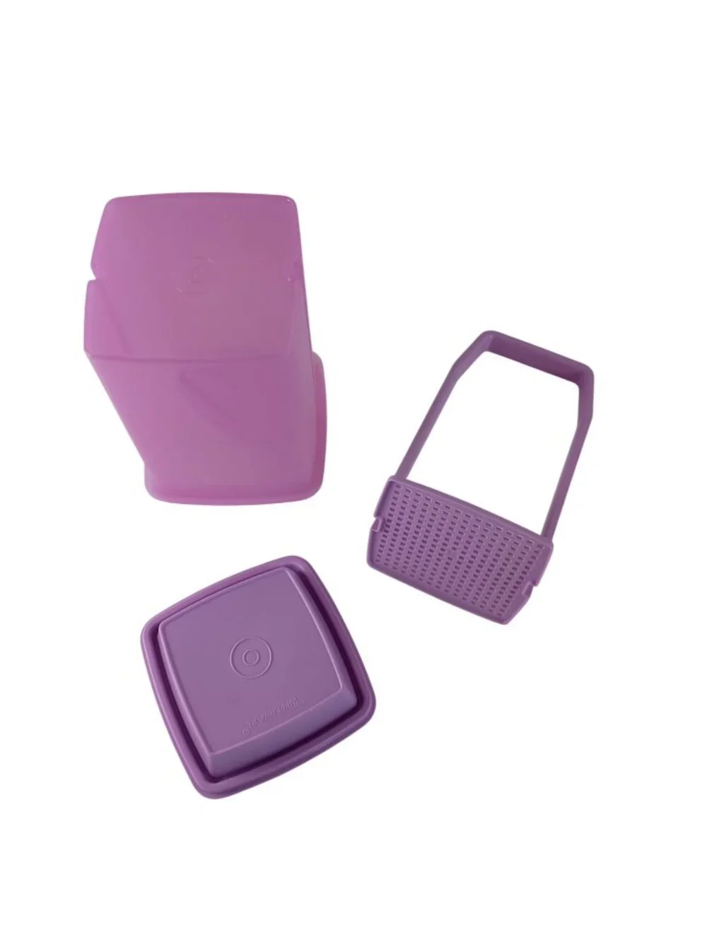 Tupperware Large Pick-A-Deli Pickle Keeper Container Lavender Purple 1560-4